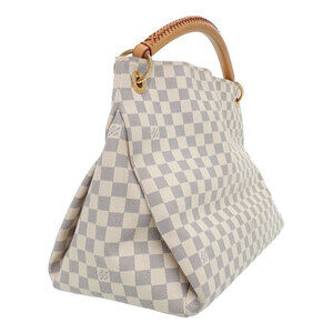Louis Vuitton Semi Artsy Azur Shoulder Damier Bag White